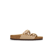 Birkenstock Granada Nubuck Leather Sandcastle Sandals