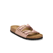 Birkenstock Granada Nubuck Leather Soft Pink Sandals