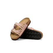 Birkenstock Granada Nubuck Leather Soft Pink Sandals