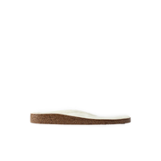 Birkenstock Home Shoes Shearling White Footbed