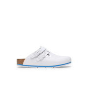 Birkenstock Kay Pro PU Coated/Leather White Clogs