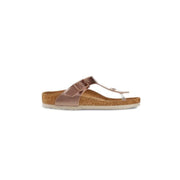 Birkenstock Kids Gizeh Birko-Flor Electric Metallic Copper Sandals