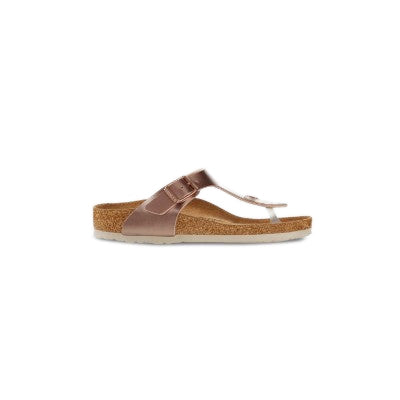 Birkenstock Kids Gizeh Birko Flor Electric Metallic Copper Sandals Free Shipping Bstore