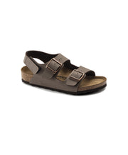 Birkenstock Kids Milano BirkiBuc Mocca Sandals