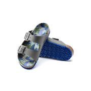 Birkenstock Kids Arizona Birko-Flor Grey Multicolour Camo Sandals