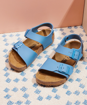 Three Strap Adjustable Active Comfortable Kids Birkenstock Sandal