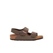 Birkenstock Kids Milano BirkiBuc Mocca Sandals