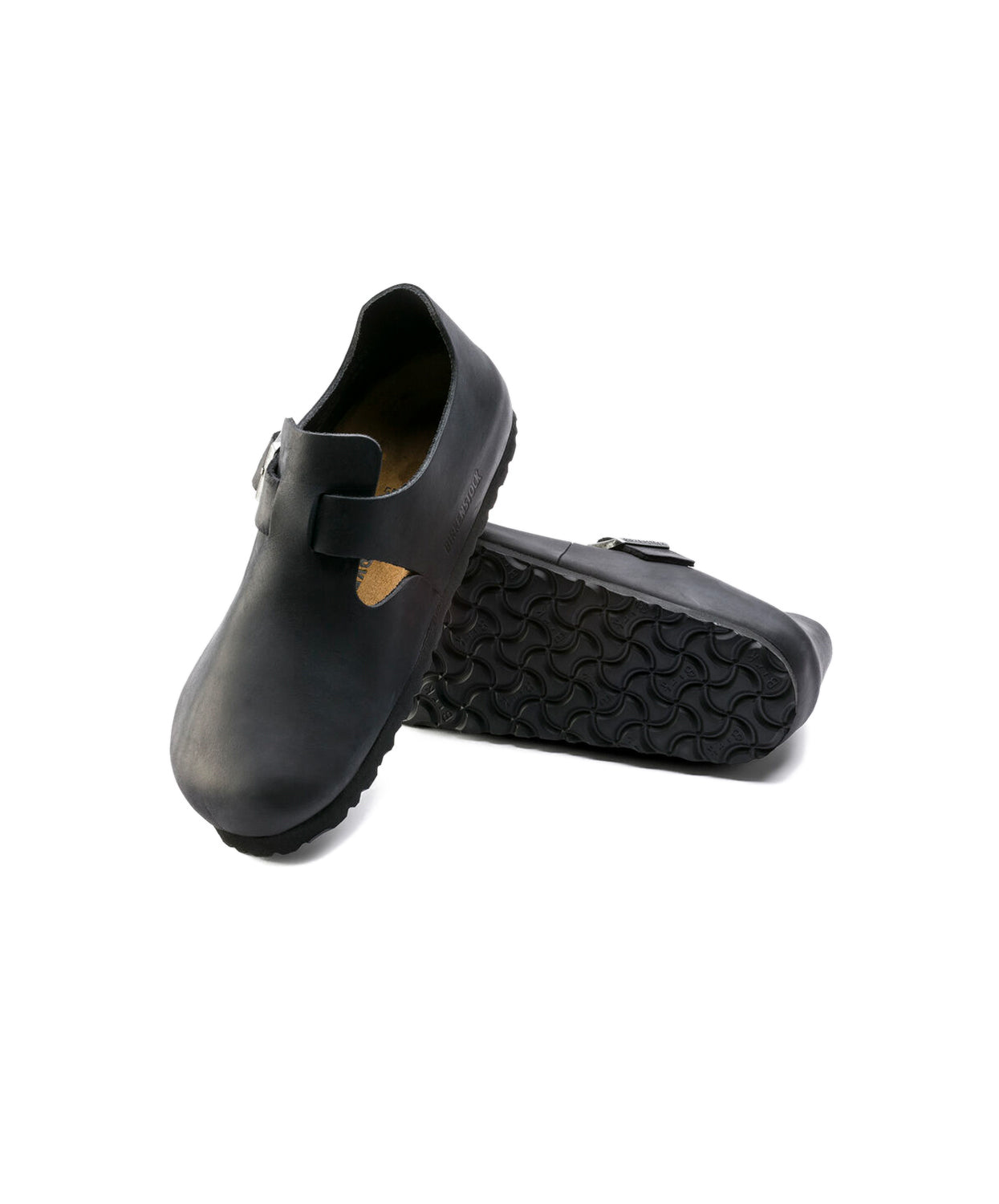 Birkenstock London Oiled Leather Black Shoes | Free Shipping – Bstore