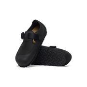 Birkenstock London Nova Nubuck Leather/Textile Black Shoes