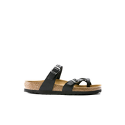 Birkenstock Mayari Oiled Leather Black Sandals