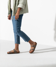 Adjustable Crossover Strap Classic Birkenstock Sandals Supportive Cork Base 