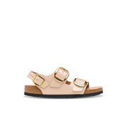 Birkenstock Milano Big Buckle High Shine Natural/Patent Leather New Beige Sandals