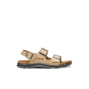 Birkenstock Milano Cross Town Oiled Leather Tobacco Brown Womens Sandals