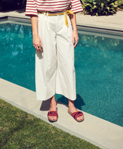 Birkenstock Womens Supportive Classic Traditional Slides Buckled Red Pink Sandal