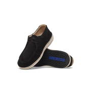 mens moccasin shoes black