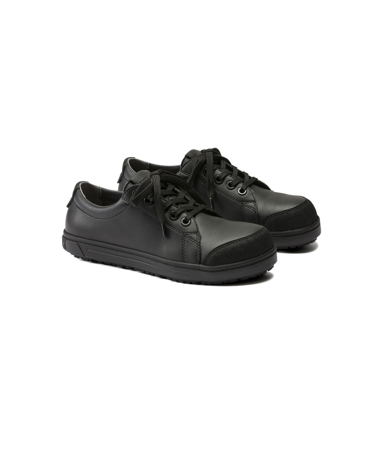 Birkenstock QS 500 Microfibre Black Steel Cap Shoes | Free Express
