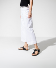 Traditional Thong Sandal Birkenstock Black Cork Base Buckle Adjustable 