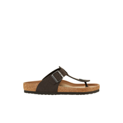 Birkenstock Safaga Synthetic Soft Desert Dust Black Vegan Sandals