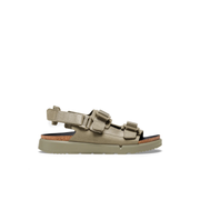 Birkenstock Shinjuku Nubuck Leather/Textile Eucalyptus Sandals