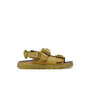 Birkenstock Shinjuku Nubuck Leather/Textile Pine Green Sandals