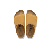 Birkenstock Solana Suede Leather Cork Brown Sandals
