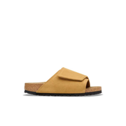 Birkenstock Solana Suede Leather Cork Brown Sandals
