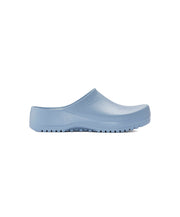Birkenstock Super Birki PU/Shearling Dusty Blue Clogs