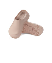 Birkenstock Super Birki PU/Shearling Light Rose Clogs