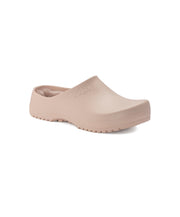 Birkenstock Super Birki PU/Shearling Light Rose Clogs