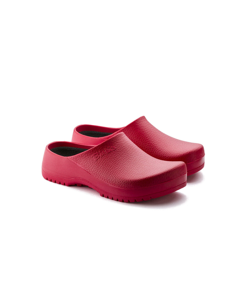 Birkenstock Birkis Super Birki PU Red Clogs | Free Shipping â Bstore
