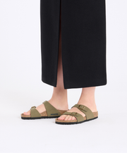 Womens Supportive Lightweight Cork Base ECO Natural Sandal