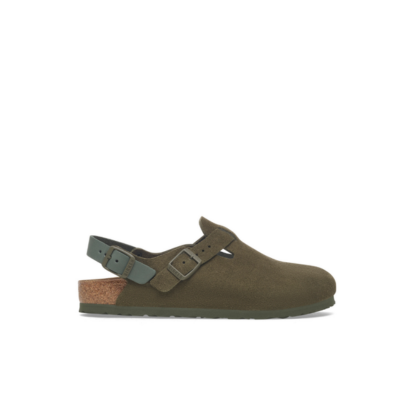 Birkenstock Tokio Suede Leather Thyme Clogs – Bstore