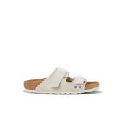 Birkenstock Uji Suede/Nubuck Leather Antique White Sandals