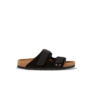 Birkenstock Uji Suede/Nubuck Leather Black Sandals