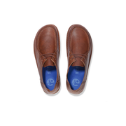 Birkenstock Utti Lace Leather Roast Grained Shoes