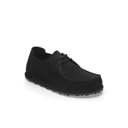 supportive suede shoes black