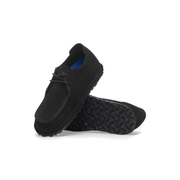 Birkenstock black suede shoes