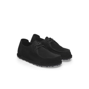 Birkenstock Utti Lace Suede Leather Black Shoes