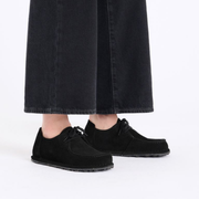 womens black suede shoes