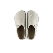 Birkenstock Zermatt Wool Felt Eggshell Clogs