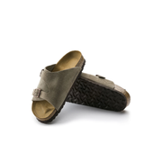 Birkenstock Zurich Suede Leather Taupe Sandals