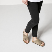 Birkenstock Zurich Suede Leather Taupe Sandals