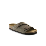 Birkenstock Zurich Suede Leather Taupe Sandals