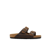 birkenstock arizona brown leather sandals