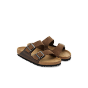birkenstock arizona brown leather sandals