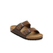 birkenstock arizona brown leather sandals