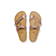 Birkenstock  Mayari Birko-Flor Metallic Copper Sandals