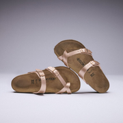 womens sandals copper