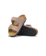 Birk Arizona big buckle womens sandals in rose