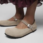 comfortable suede mary jane shoes